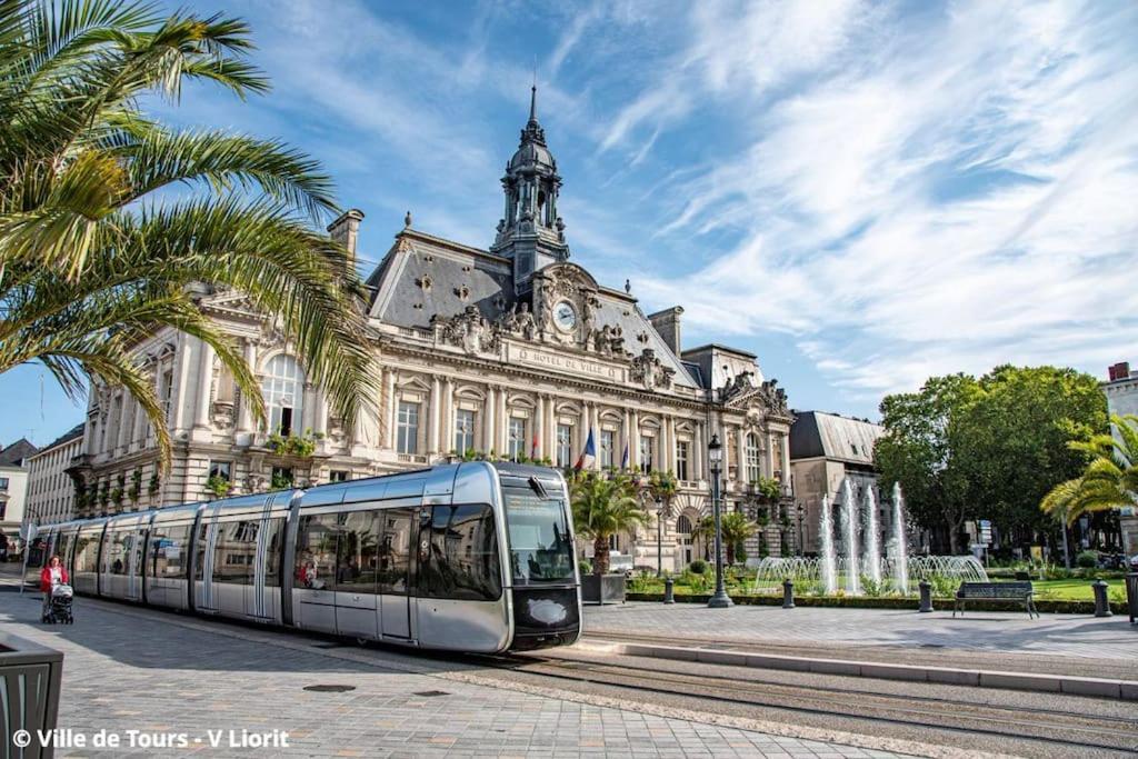 Le Ouistiti - 50 M De La Gare - Parking Prive Apartment Tours Exterior photo